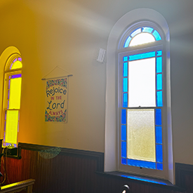 Light Shining Through Window